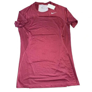 NIKE NEW COMPEESSION shirt size 2XL maroon